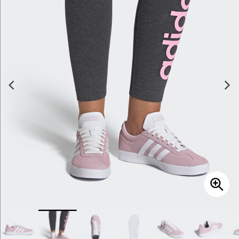 Pink adidas